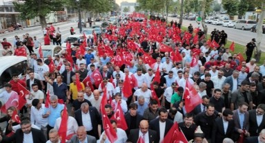 9 Yıl Önceki Ruhla; Kahramanmaraş Demokrasi ve Milli Birlik Kortejinde Buluştu..