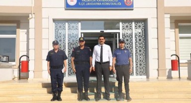 Kaymakam Hulusi Teke’den Güvenlik Birimlerine Ziyaret..