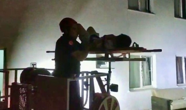 Kahramanmaraş'ta balkondan düşen çocuk yaralandı