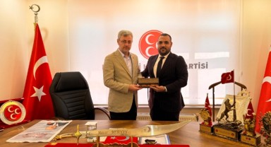 Milliyetçi İş İnsanı Şahinkanat’tan Başkan Metehan’a Hayırlı Olsun Ziyareti
