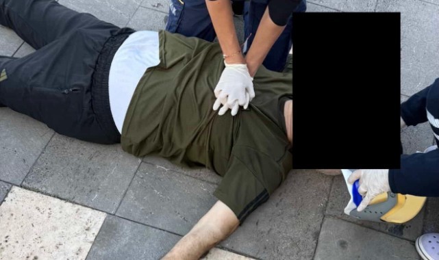 Kahramanmaraş’ta yürürken yere düşen yaşlı adam öldü..