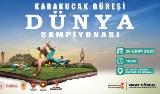 18 Ülkeden 130'u Aşkın Pehlivan Kahramanmaraş'ta Zirve İçin Mücadele Edecek..