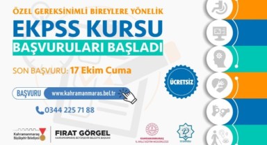 Büyükşehir’den Örnek Bir Uygulama Daha; Ücretsiz EKPSS Kurslarına Kayıtlar Başladı..