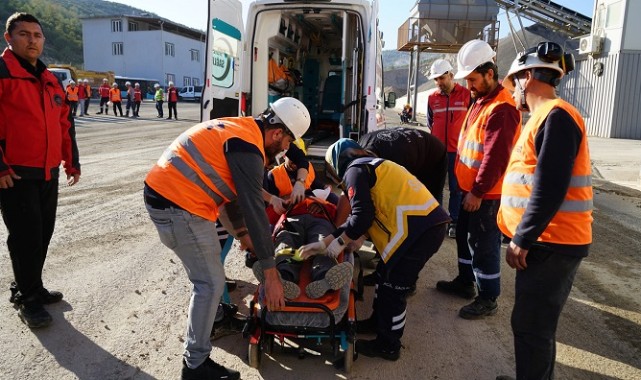 Büyükşehir’den Gerçeği Aratmayan Acil Durum Tatbikatı..