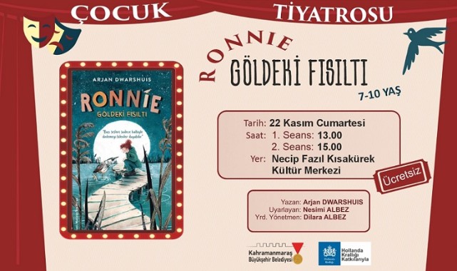 “Göldeki Fısıltı” Gösterisi Cumartesi Günü Minik İzleyicileri İçin Sahne Alacak..