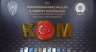 Kahramanmaraş’ta Kaçak Cep Telefonu Operasyonu..