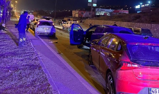 Kahramanmaraş’ta zincirleme kaza: 5 yaralı..