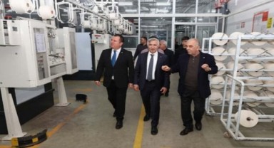 Vali Ünlüer’den Sanayiye Yakın Takip: “Kent Üretimde Güçlü Bir Merkez Olacak”...