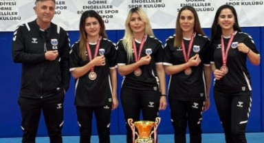 Büyükşehir’in Kadın Goalball Takımı 1. Lig Şampiyonu..
