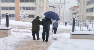 Kahramanmaraş’ta Kar Sevinci 