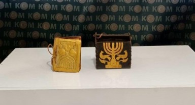 Kahramanmaraş’ta tarihi Tevrat Kitabı ele geçirildi..