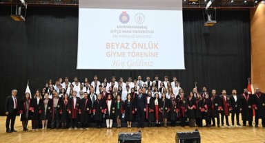 KSÜ Diş Hekimliği Fakültesinde Beyaz Önlük Giydiler..