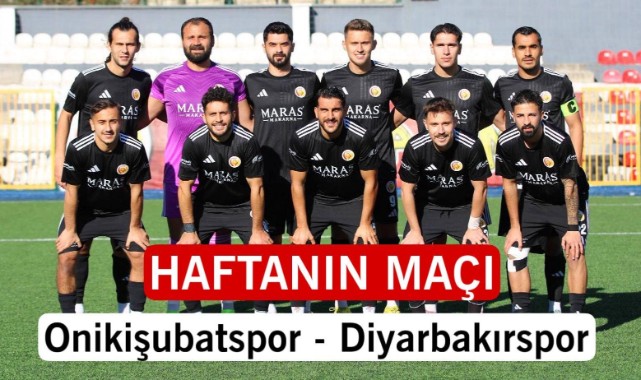 Onikişubatspor, Diyarbakırspor’u ağırlayacak..