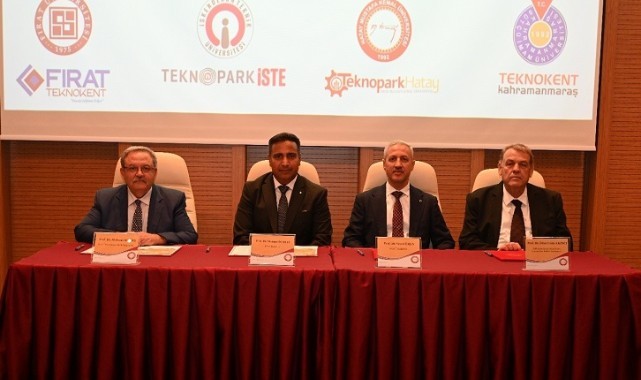 Sütçü İmam Üniversitesi’nin Ortak Olduğu Mesleki Girişimcilik Konsorsiyumu İmza Töreni Hatay’da Yapıldı..