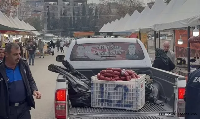 Yöresel Pazarda halk sağlığını tehdit eden ciddi bir ihlal tespit edildi