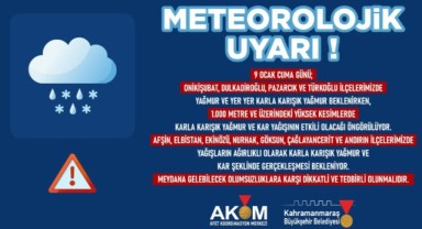 9 Ocak’ta Şehir Genelinde Yağışlı Hava Etkili Olacak!..