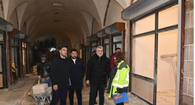 Başkan Görgel: “Tarihi Kapalı Çarşı’mızın Restorasyonu Tamamlanıyor”..