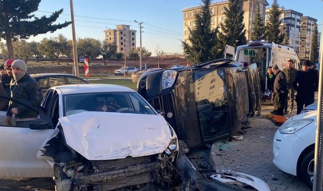 Kahramanmaraş’ta Trafik Kazası: 3 Yaralı..