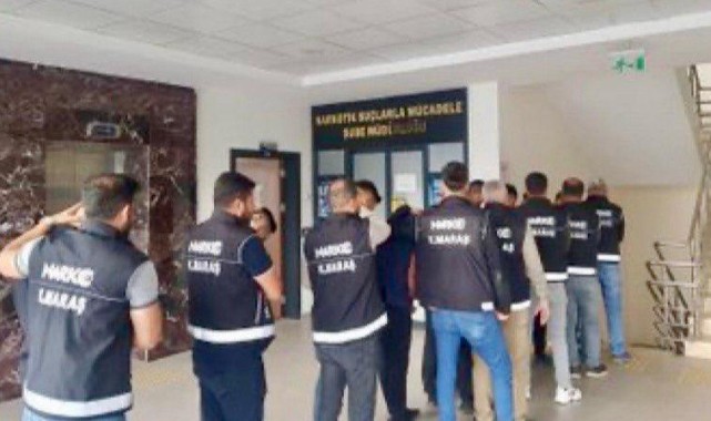 Kahramanmaraş’ta zehir tacirleri tutuklandı..