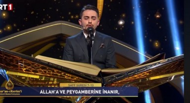 Hafız Bekir Büyükkurt, Birkez Daha Kahramanmaraş'ın Gururu Oldu..