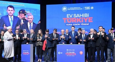 Kahramanmaraş’ta 8 bin 195 Sosyal Konutun Hak Sahibi Belirlendi..