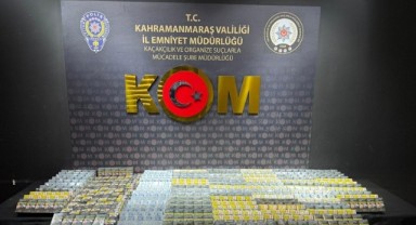 Kahramanmaraş’ta Narkotik ve Kaçakçılık Operasyonu..