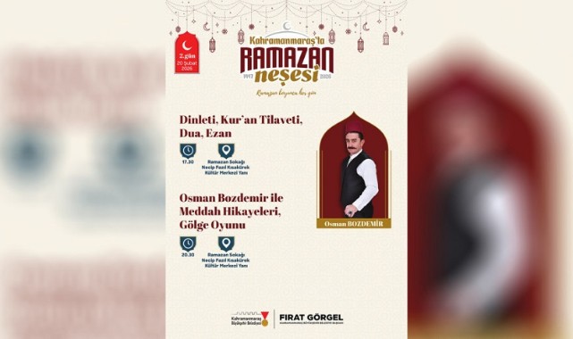 Ramazan Sokağı’nda Geleneksel Eğlence ve Maneviyat Bir Arada..