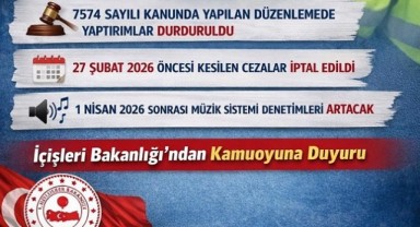 Araç İçi Görüntü Cihazlarına Kesilen Cezalar İptal Edildi..