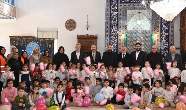 Başkan Görgel, Miniklerin Tekne Orucu Heyecanına Ortak Oldu..