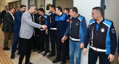 Başkan Toptaş, Belediye Personeliyle Bayramlaştı..