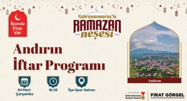 Büyükşehir’in Gönül Sofrası 4 Mart’ta Andırın’da Kurulacak..