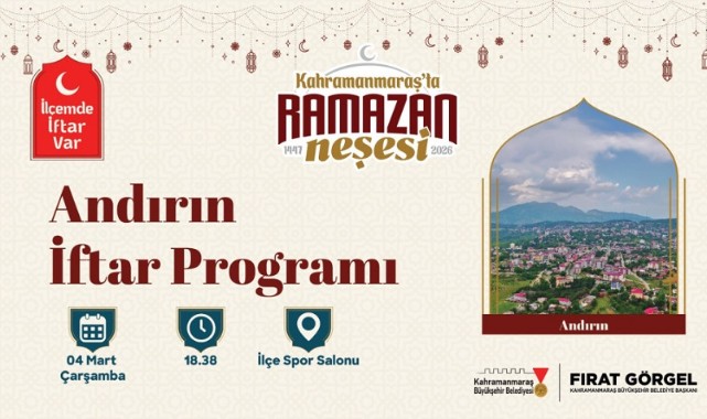 Büyükşehir’in Gönül Sofrası 4 Mart’ta Andırın’da Kurulacak..