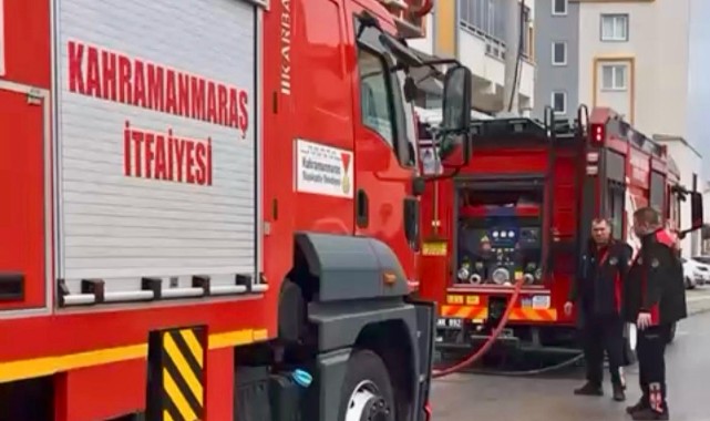 Kahramanmaraş’ta Depo Yangını Korkuttu