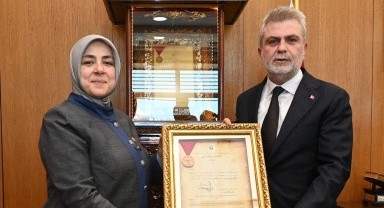 Başkan Görgel, AK Parti Kadın Kolları Başkanı Ercan’ı Makamında Ağırladı 