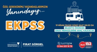EKPSS’ye Girecek Vatandaşlara Büyükşehir’den Ulaşım Desteği  