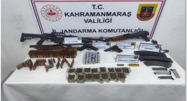 Kahramanmaraş’ta 129 Silah Ele Geçirildi, 331 Şahıs Tutuklandı 