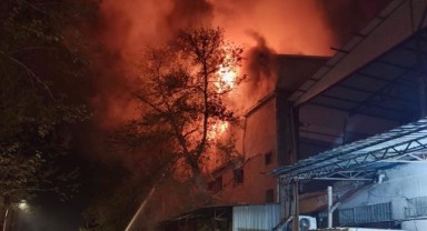 Kahramanmaraş’ta ahşap atölyesinde yangın çıktı 