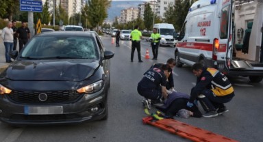 Kahramanmaraş’ta Otomobilin Çarptığı Kadın Yaralandı 