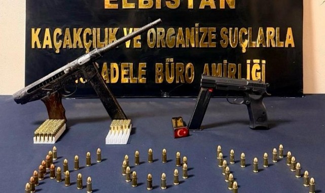 Kahramanmaraş’ta suikast silahı ele geçirildi 