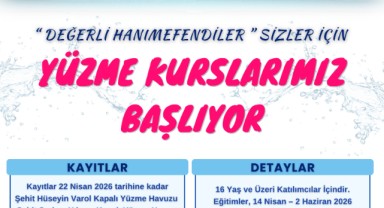 Onikişubat Belediyesi’nin Kadınlara Özel Yüzme Kursuna Başvurular Başladı 