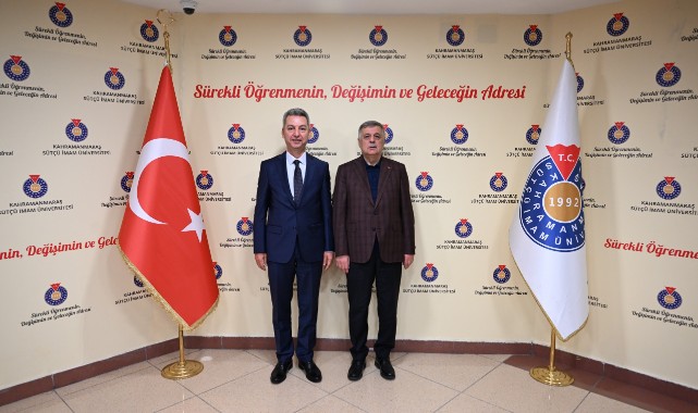 Pakdil ve İl Protokolünden KSÜ Rektörü Okumuş’a Ziyaret 