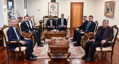 Pakdil ve İl Protokolünden KSÜ Rektörü Okumuş’a Ziyaret 