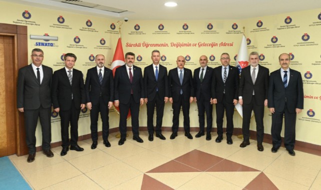 Şehir Protokolünden Rektör Okumuş'a Hayırlı Olsun Ziyareti 