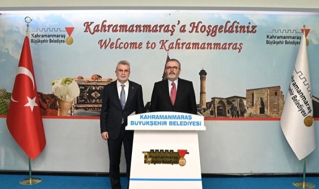 Başkan Görgel, AK Parti MKYK Üyesi Mahir Ünal’ı Makamında Ağırladı..