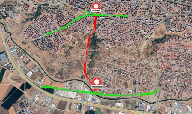 O Cadde Çift Yönlü Olarak Trafiğe Kapatıldı! Alternatif Güzergâhlara Yönelin..