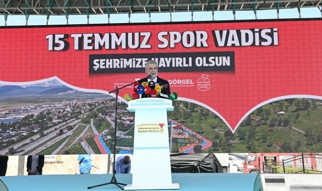 Şehrin İlk Spor Vadisi Görkemli Törenle Açıldı..