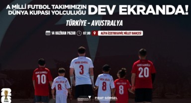 A Milli Futbol Takımı’nın Dünya Kupası Yolculuğu Dev Ekranda