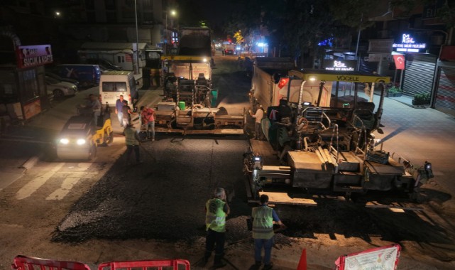 Çalışmalar Gece Saatlerinde Yürütülüyor 