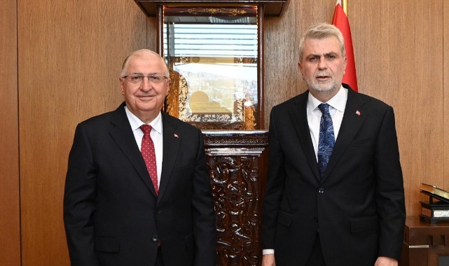 Milli Savunma Bakanı Yaşar Güler'i Ağırladık