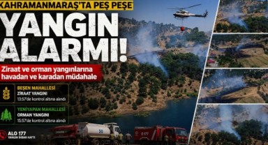 Orman yangınları korkuttu..